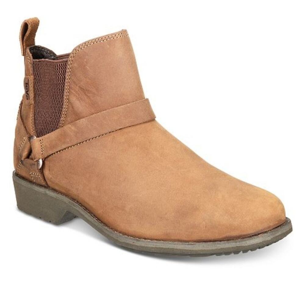 NWOB Teva Waterproof Delavina Leather Bootie (5.5/EUR 36.5)
